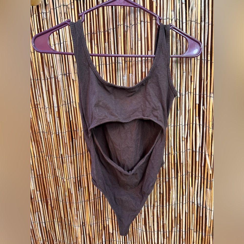 La Hearts Chocolate Brown Top